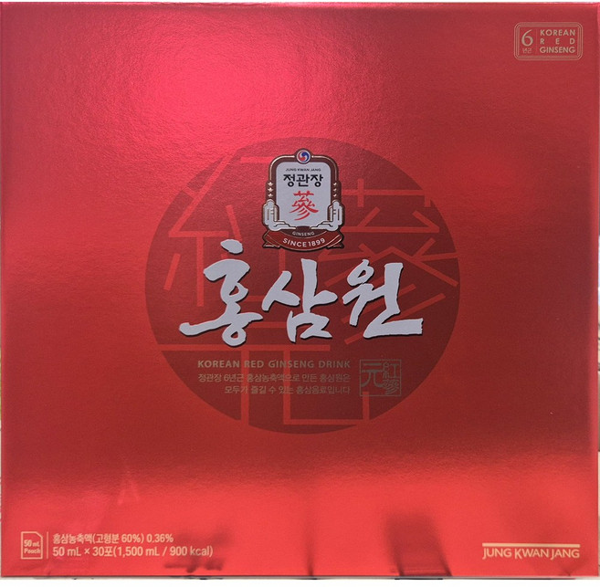 정관장 홍삼원 50ml 30포 + 쇼핑백동봉, 1.5L, 2세트