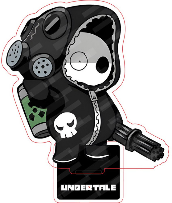 UNDERTALE Flowey Toriel 파피루스 Undyne 아크릴 스탠딩 사인 팬 머신 친구 선물 10cm, 2