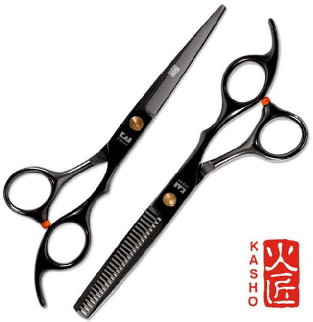 카쇼 프리미엄 미용가위 헤어컷가위 틴닝가위 숱가위 seo*2824rU, 기본1, 1개