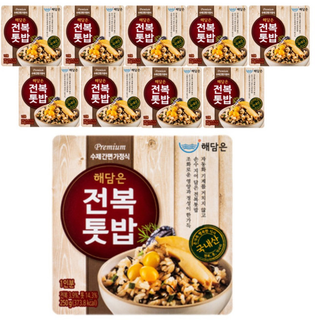 [해담은] 전복톳밥 250g