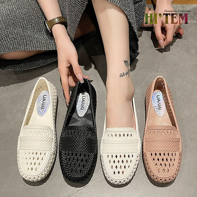 가볍고 편안한 젤리 로퍼 드라이빙 슈즈 여름아쿠아