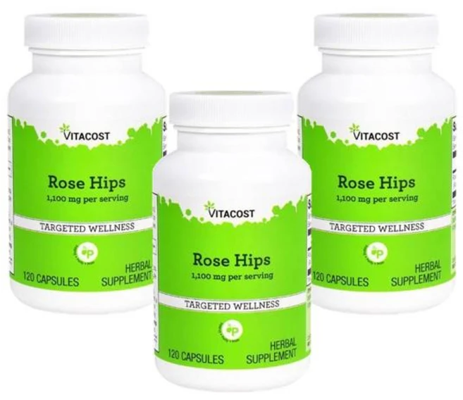 비타코스트 로즈힙 550mg 캡슐 120정, 3개 - 쿠팡