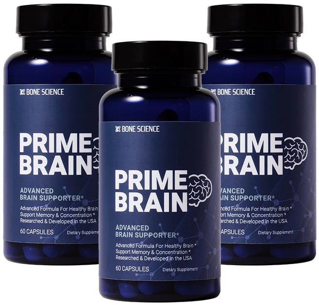 미국 본사이언스 프라임 브레인 PRIME BRAIN 60캡슐, 3개, 60정 - 쿠팡