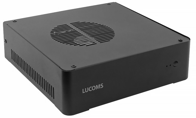 루컴즈 공간활용 미니PC 솔로탑 4세대i3 램8G SSD240G 윈도우10 듀얼모니터 연결가능, LUCOMS SOLOTOP MINI, 기본형