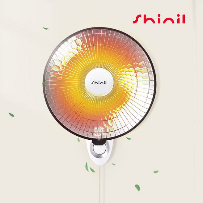 정품 신일 벽걸이히터 선풍기형 온열기 난방기 열선풍기