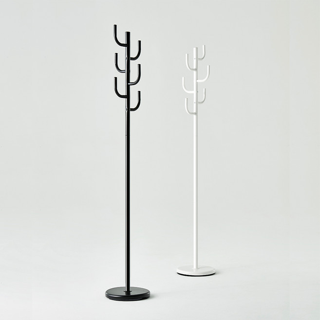 한샘 선인장 행거 2color 간편 DIY 철제 행거, 블랙