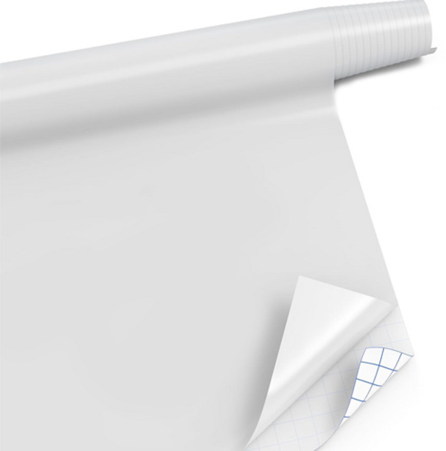 1991공구 붙이는 칠판 화이트보드 시트지, 유광 화이트