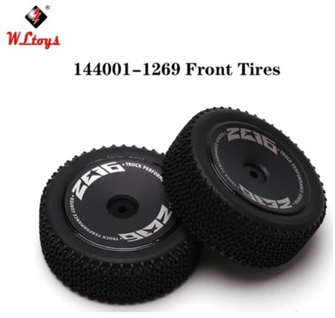 RC카 WLToys 144001-1269 부품 전륜휠, 1개
