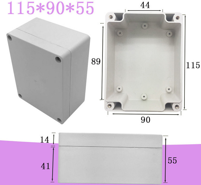 戶外防水接線盒 ABS塑料監控專用盒, F3:115*90*55, 1個