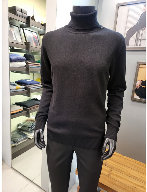 바쏘옴므 울 캐시미어 블렌드 터틀넥 니트 스웨트 2종 WSY4WN91A 92A -3990
