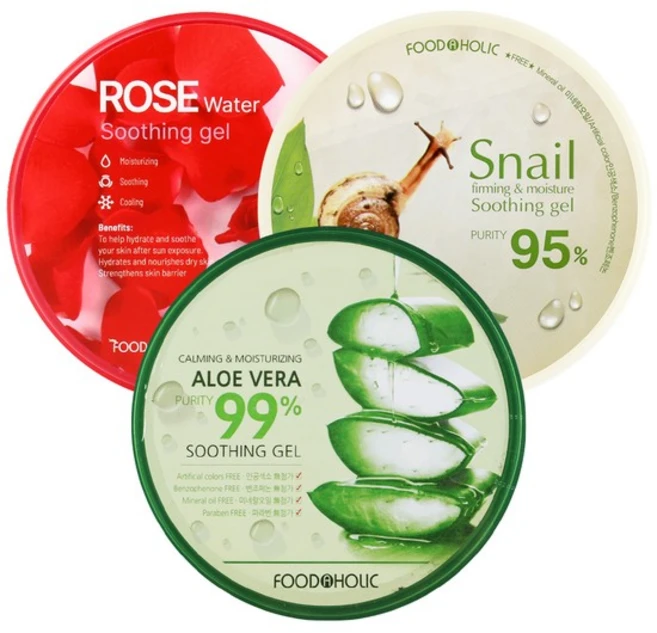 알로에/스네일/로즈워터 수딩젤 300ml 택1 /수딩겔 수분크림, 단품, 1개 - 쿠팡