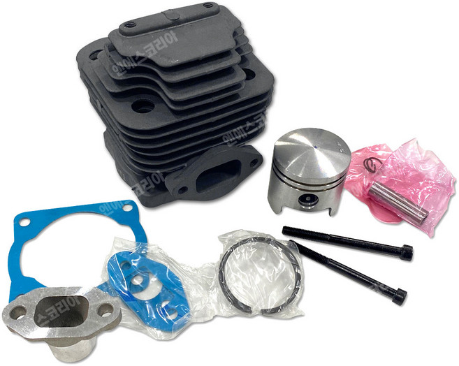 미쓰비시 T200/계양201 예초기용 공용 실린더 피스톤 세트 예초기부품, 1개