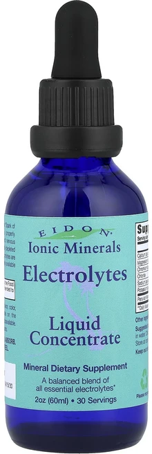 건강챙기세요 Eidon Ionic Minerals 이온성 미네랄 전해질 농축액 60ml(2oz) 백살까지오래오래, EidonIonicMinerals이온성미네랄전해질농축액, 1개, 60ml - 쿠팡