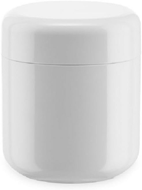 알레시 Birillo 면봉통 PL09 면봉 케이스 이쑤시개 보관함 화이트, White, 1개