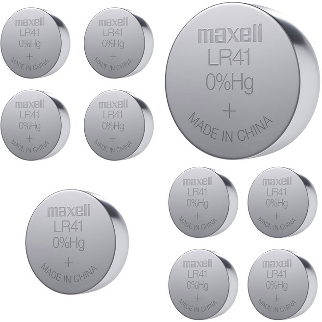 맥셀 소니 수은 전지 리튬 건전지 계산기 시계 체중계용, 1개, 10개입