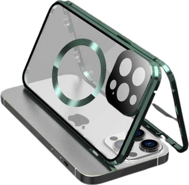 쭌스타 아이폰17 프로맥스 적용 케이스 양면 강화유리 맥세이프 magsafe 풀커버 일체형 투명케이스