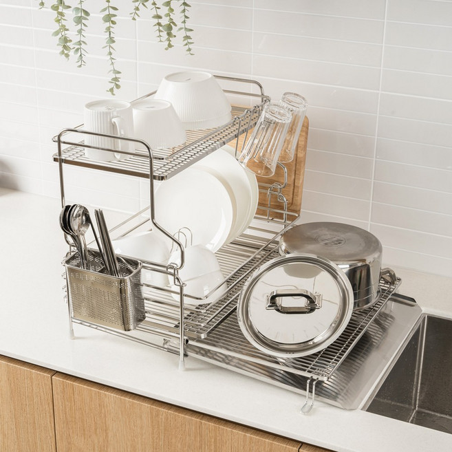 알텐바흐 스텐 설거지 식기건조대 1단 2단