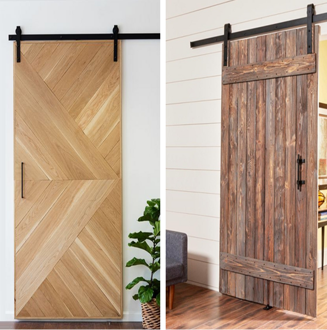 벽면형 슬라이딩도어세트 레일+양방향 댐퍼세트 노출형, 2M+양방향댐퍼, 1개