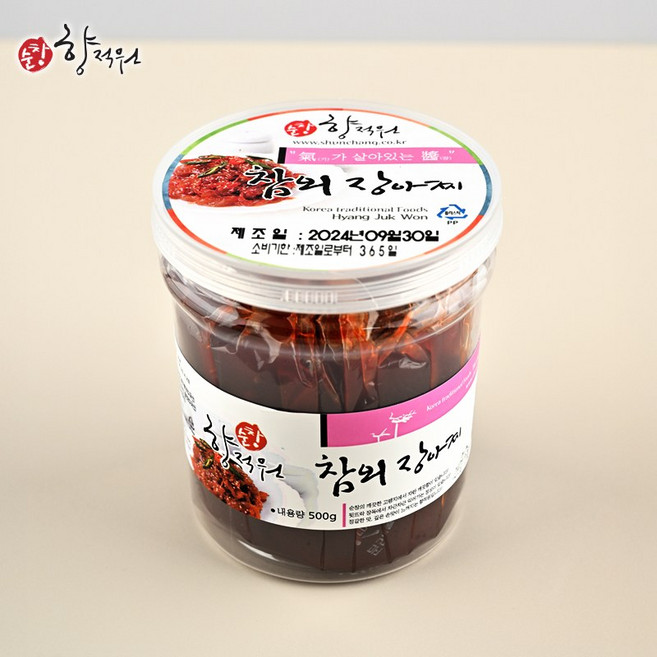 순창향적원 참외 장아찌 500g, 1개