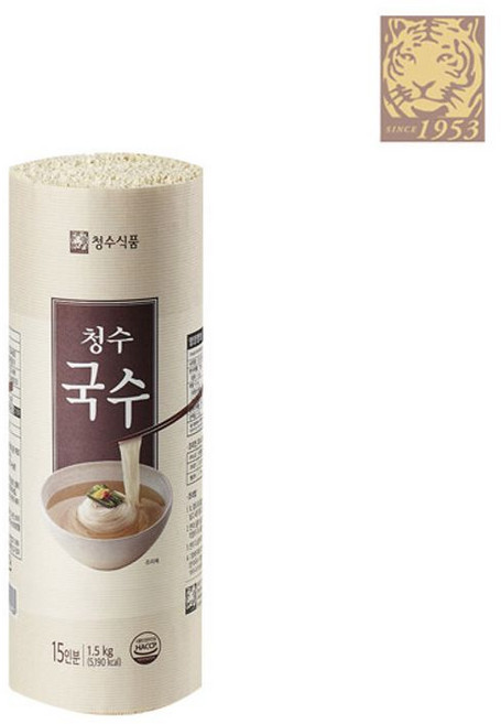 청수 두루마리국수(소면), 1.5kg, 1개