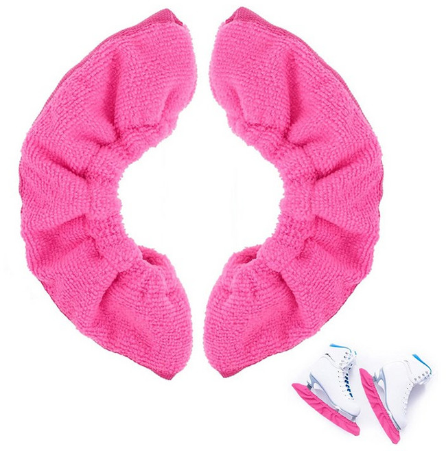 스케이트 소커 컬러 털날집 블레이드 커버 날집 띠 아대 방수 N-0013, 02.핑크, 1개