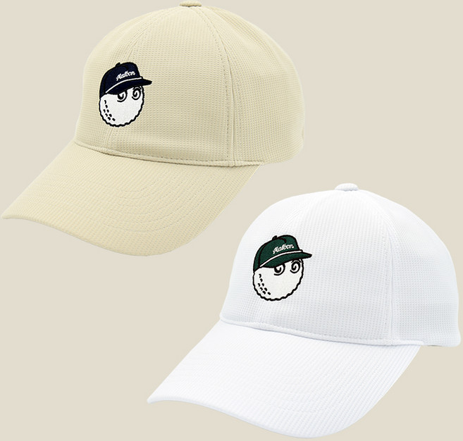 [백화점]말본 골프 모자 버킷 포인트 메쉬 볼캡, 01.베이지BE, ML, 1개