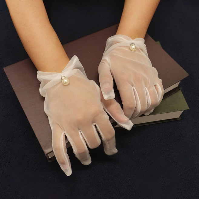 메리지엥 웨딩 레이스 혼주장갑 시즌2 4종