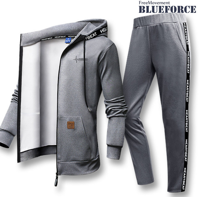 블루포스 남여공용 리테스 후드집업 트레이닝 세트 남자 운동복 츄리닝세트