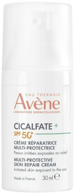 AVENE 프랑스 정품 아벤느 시칼파트 플러스 SPF50+ 멀티 프로텍티브 리페어 크림 30ml, 1개
