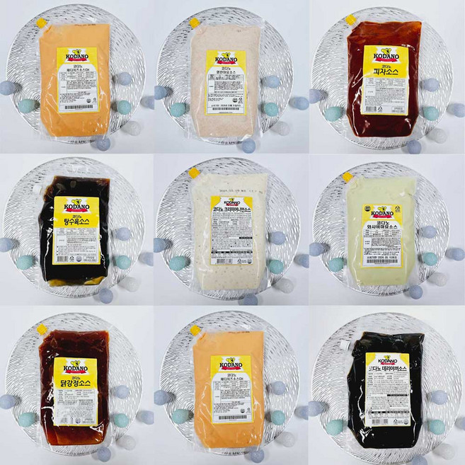 코다노 소스 모음 스리라차마요 양념치킨 명란마요 칠리 크림, 코다노 와사비마요소스, 1개, 2kg