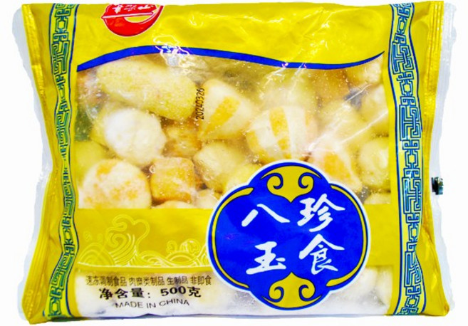 천미방 중국식품 8가지맛 피쉬볼 문어볼 두부모양피쉬볼 새우맛피쉬볼, 1개, 500g