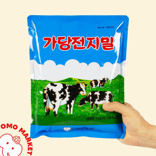 가당전지밀(서강 1K) 식재료, 1kg, 5개