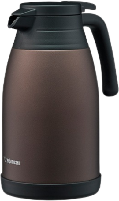 ZOJIRUSHI 象印 桌上型不銹鋼保溫瓶 SH-RA系列, 1個, SH-RA15, 咖色, 1500ml