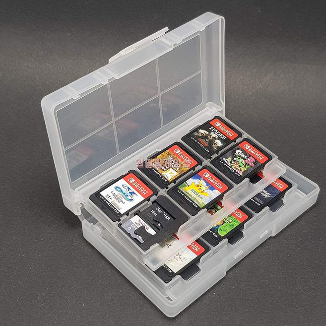 [188]닌텐도 스위치2 스위치 칩 케이스 24개입, 1개, 화이트 1개, NS CHIP 24P