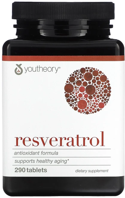 유씨어리 102570 레스베라트롤 290 정 트랜스레스베라트롤, 기본, 290정, 1개 - 쿠팡