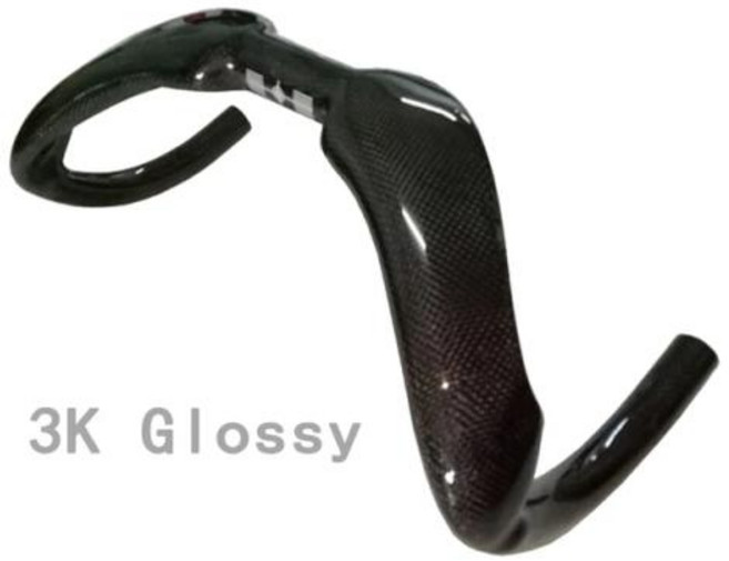 자전거 카본 에어로 드롭바 핸들바 언노운 픽시 핸들 로드롭바 로고 없음 구부러진 바 트랙 스프린터 드롭 3K 광택 매트 31.8mm 370 385mm 레이싱 헥틱, [03] Glossy 385mm, 1개, 3) Gly 385mm
