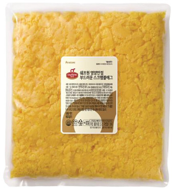 쉐프원 영양만점 부드러운 스크램블에그 3kg, 1개