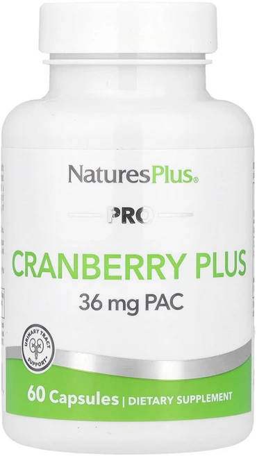 NaturesPlus PRO Cranberry Plus 60 Capsules 350 mg per Capsule, 60정 - 쿠팡