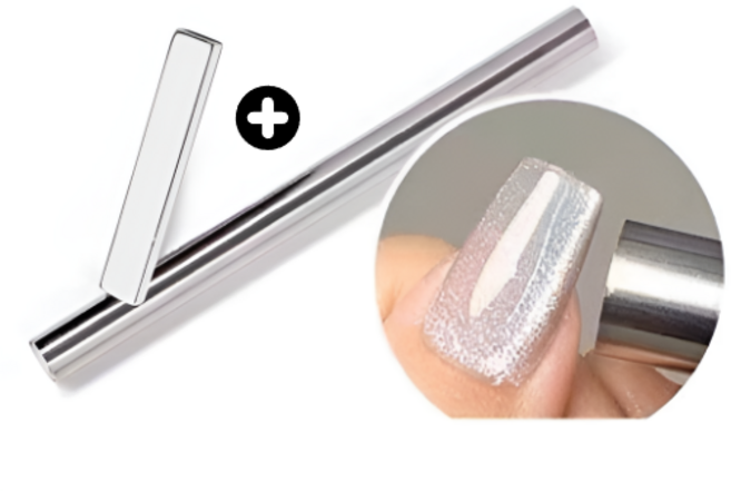 마켓이로 자석네일용 마그넷 바 + 마그넷 봉 스틱 자석네일 마그넷 1+1, 1개, 스틱+바