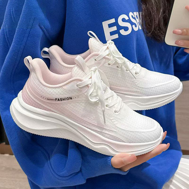 여성 운동화 통기성 러닝화 키높이 편안한 캐주얼화