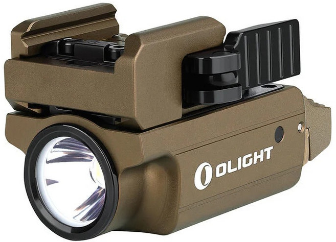 YMS Olight PL MINI 2 戰術槍燈 1913導軌 600流明, 沙色, 1個