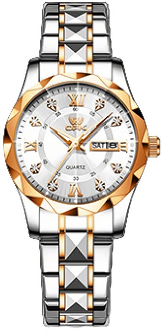 한아로지스 여자 메탈 손목시계