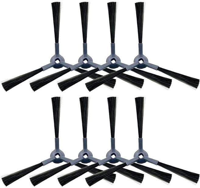 샤크호환 IQ R101AE RV1001AE AV912S AV1010AE RV1000 AV970 AV993 AV1002AE 메인 브러시 1개 롤러 커버 필터 4개 사이드 8개, 8팩