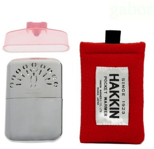 限量 日本製 白金懷爐HAKKIN Peacock孔雀 迷你型保暖18小時 露營登山釣魚戶外工作騎車禮物, 1個