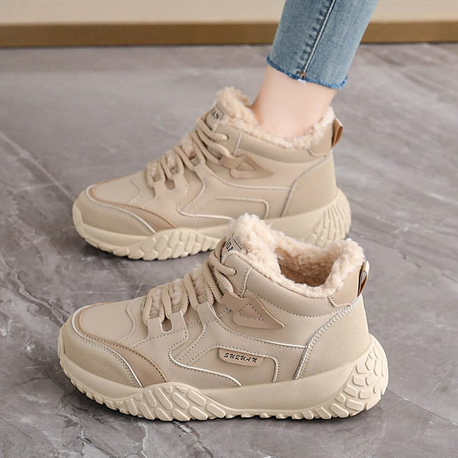 Modern Fashion 여성 트렌디 털안감 운동화 발편한 방한 워킹화 L93