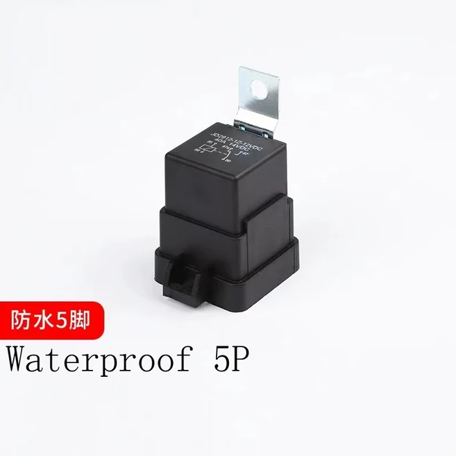 방수 통합 자동차 릴레이 소켓 포함 4 핀 에어컨 시작 Matsukawa 교체 가능 고전류 12v24v40A, 07 M-5P 24V