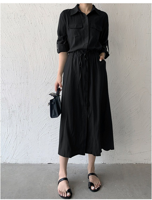 요모조모 3897 가을 카라 원피스