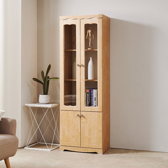 가이온 지니 장식장 진열장 피규어장식장 1800, 고무나무