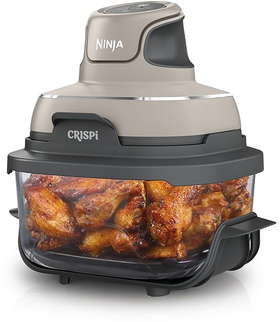 [Amazon.co.jp Ninja Crispi FN101JSTNR 한정] 닌자 크리스피 테이블 쿠커 자동 조리기, 상세페이지 참조