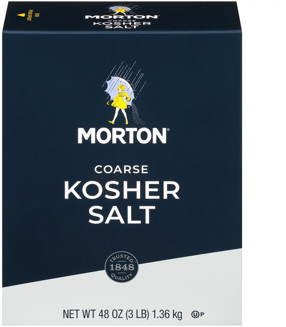 [미국내수용]몰튼 코셔 솔트 굵은 소금 1.36kg Morton Kosher Salt Coarse 3lb, 1개